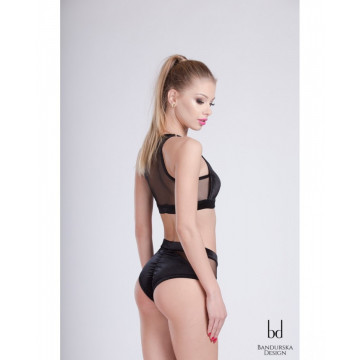Bandurska Design - 1920s Top Vellutato L con Coppe