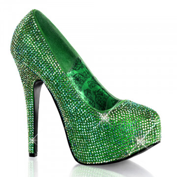 Bordello TEEZE-06R Green Satin-Irid RS