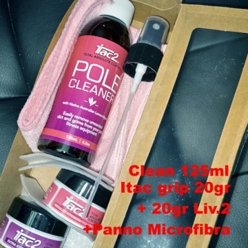 foto negozio pack combbo 2 x 20gr + clean spray + panno