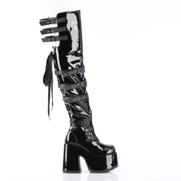 Demonia Cult CAMEL-308 Blk Patent