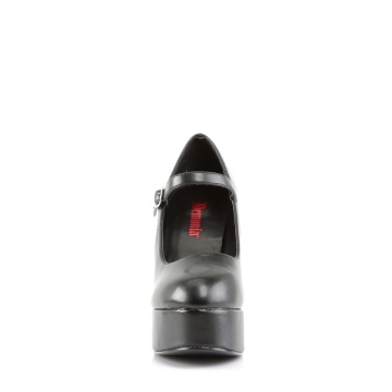 Demonia Cult DOLLY-50 Blk Vegan Leather