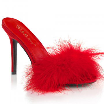 Fabulicious CLASSIQUE-01F Red Pu-Fur