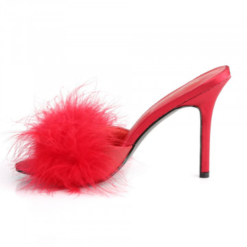 Fabulicious CLASSIQUE-01F Red Pu-Fur
