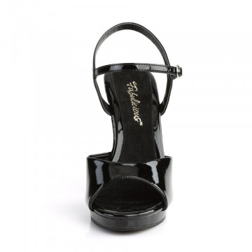 Fabulicious FLAIR-409 Blk Pat/Blk