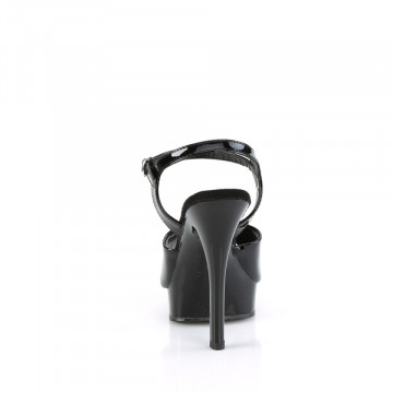 Fabulicious MAJESTY-509 Blk Pat/Blk 7us 37eu