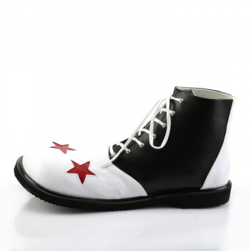 Funtasma CLOWN-02 Blk-Wht Pu