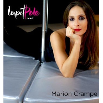 Materassino Poledance Lupit Premium silver argento altezza 8cm