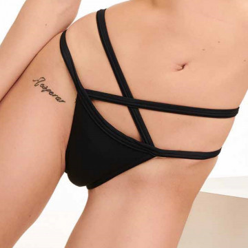 Paradise chick BIKINI X-BOTTOM JENI JANOVER BLACK