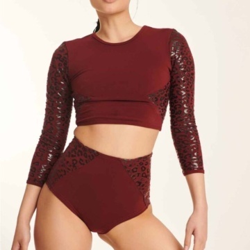 Paradise Chick short ULTRA GRIP Superhero Leopard cherry