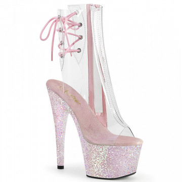 Pleaser ADORE-1018C Clr/Opal Multi Glitter