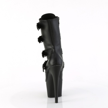 Pleaser ADORE-1046 Blk Faux Leather/Blk Matte - Img 4