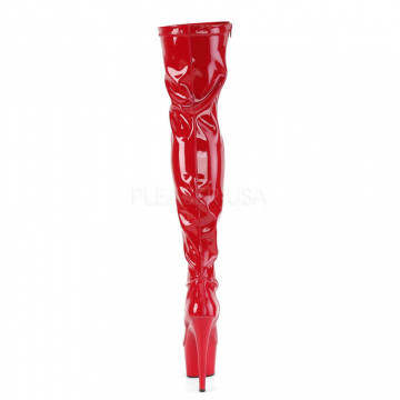 Pleaser ADORE-3000 Red Str Pat/Red
