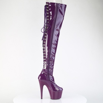 Pleaser ADORE-3063 Purple Str. Pat/Purple