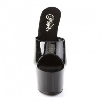 Pleaser ADORE-701 Blk Pat/Blk