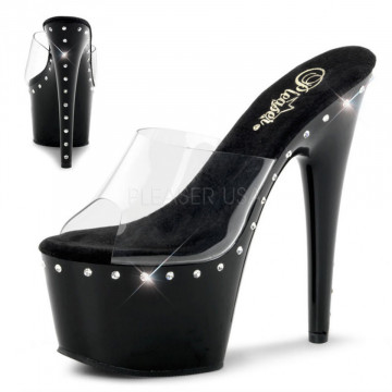 Pleaser ADORE-701LS Clr/Blk