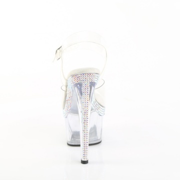 sandali pleaser con brillanti pole dance