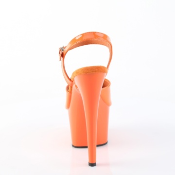 Pleaser ADORE-709 Orange Pat/Orange