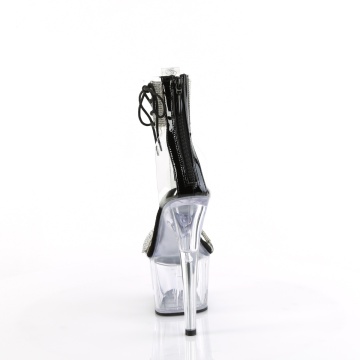 Pleaser ADORE-727RS Clr-Blk/Clr