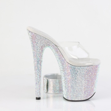 Pleaser BEJEWELED-812RS Clr/Slv Multi RS - Img 6