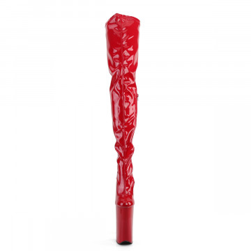 Pleaser BEYOND-4000 Red Stretch Pat/Red