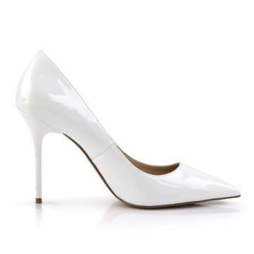 Pleaser CLASSIQUE-20 Wht Pat