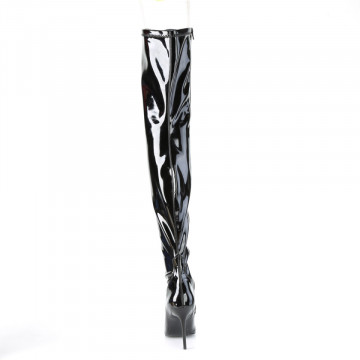 Pleaser CLASSIQUE-3000 Blk Str. Pat