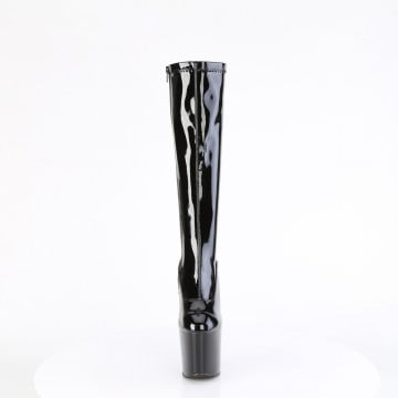 Pleaser CRAZE-2000 Blk Str. Pat/Blk