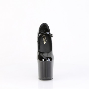 Pleaser CRAZE-880 Blk Pat/Blk
