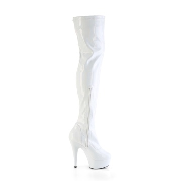 Pleaser DELIGHT-3000HWR Wht Hologram Pat/M - Img 5