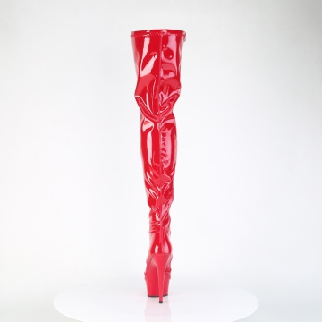 Pleaser DELIGHT-4000 Red Str Pat/Red
