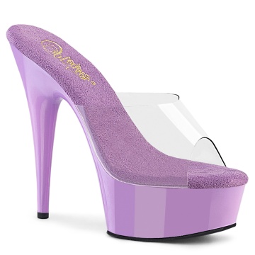 Pleaser DELIGHT-601 Clr/Lavender
