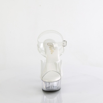Pleaser DELIGHT-608VL Clr/Clr