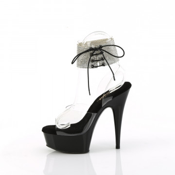 Pleaser DELIGHT-691-2RS Clr/Blk