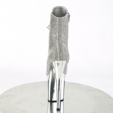 Pleaser FLAMINGO-1020CHRS Slv RS/Slv Chrome