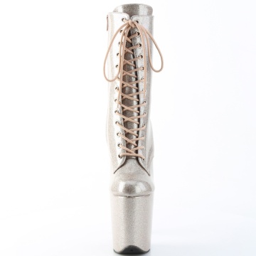 Pleaser FLAMINGO-1040GP Champagne Glitter Pat/M - Img 2