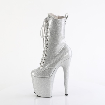 Pleaser FLAMINGO-1040GP Slv Glitter Pat/M