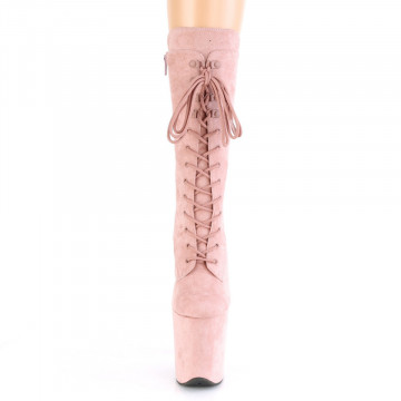 Pleaser FLAMINGO-1050FS Dusty Blush F. Suede/Dusty Blush F.Suede