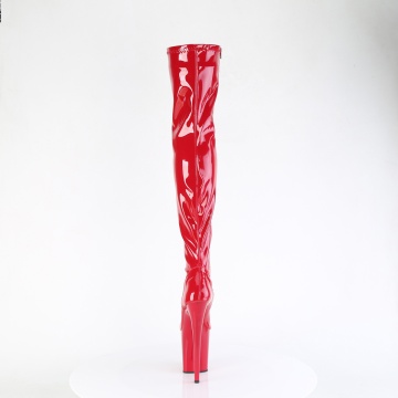 Pleaser FLAMINGO-3000 Red Str Pat/Red