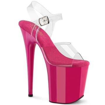 Pleaser FLAMINGO-808 Clr/H. Pink