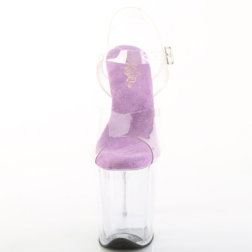 Pleaser FLAMINGO-808 Clr-Lavender/Clr