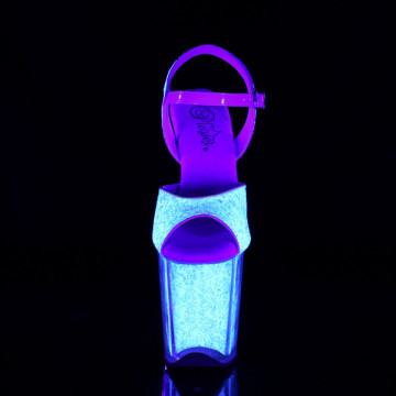 Pleaser FLAMINGO-810UVG Neon Opal Glitter/Neon Opal Glitter