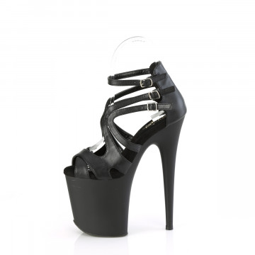 fianco sinistro calzature sandali con tacco 20cm e platform FLAMINGO-877
