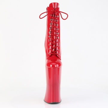 Pleaser FORBIDDEN-1020 Red Pat/Red