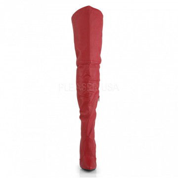 Pleaser LEGEND-8899 Red Leather (P)