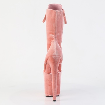 Pleaser Platform Shoes FLAM1045VEL/DTPN/M - Img 4