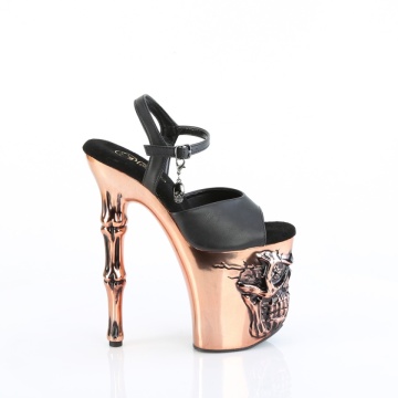 Pleaser Platform Shoes RAPT809-LT/BPU/COPCH - Img 5