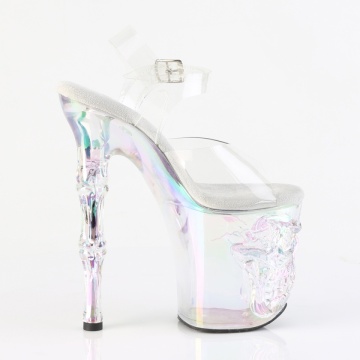 Pleaser RAPTURE-808HT Clr/Holo Tinted
