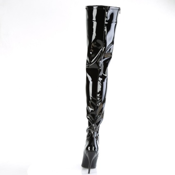 Pleaser SEDUCE-4000 Blk Str Pat