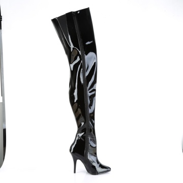 Pleaser SEDUCE-4010 Blk Pat
