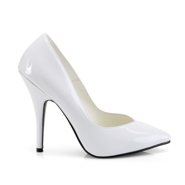 Pleaser SEDUCE-420V Wht Pat